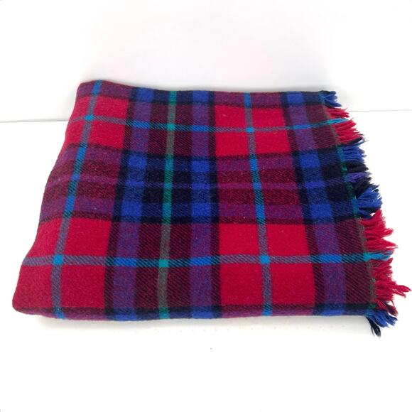 Pendleton virgin wool plaid blanket - Defects - Picture 1 of 10